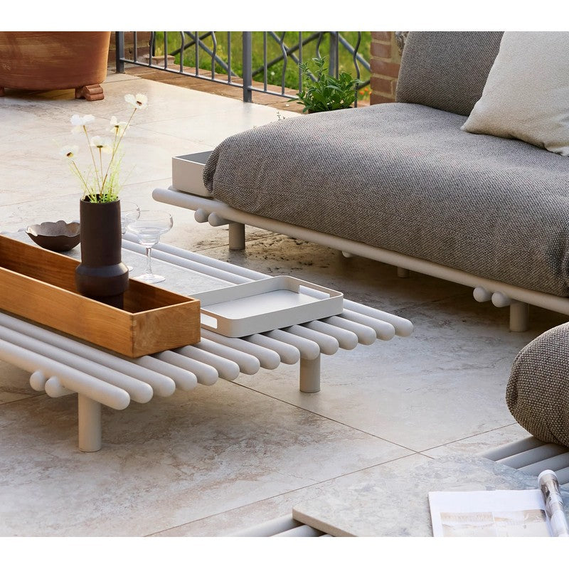 Cane-line Club Rectangular Tray, Teak or Aluminium