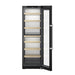 Liebherr Vinidor WPbsi 5252 Steel Wine Cabinet 155 Bottle with Glass Door, Black