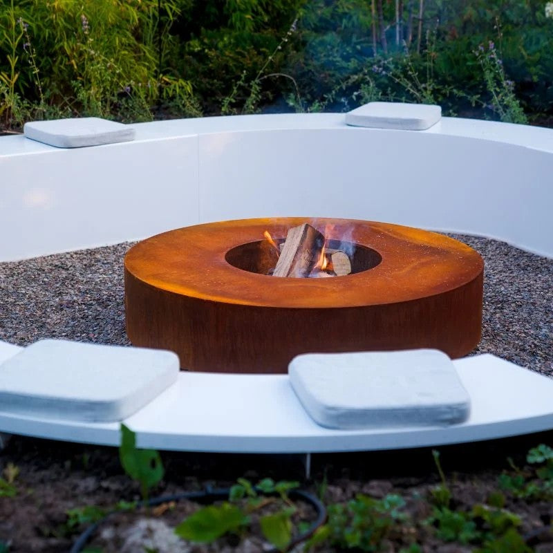 Adezz Forno Ronde Corten Steel Fire Pit Table