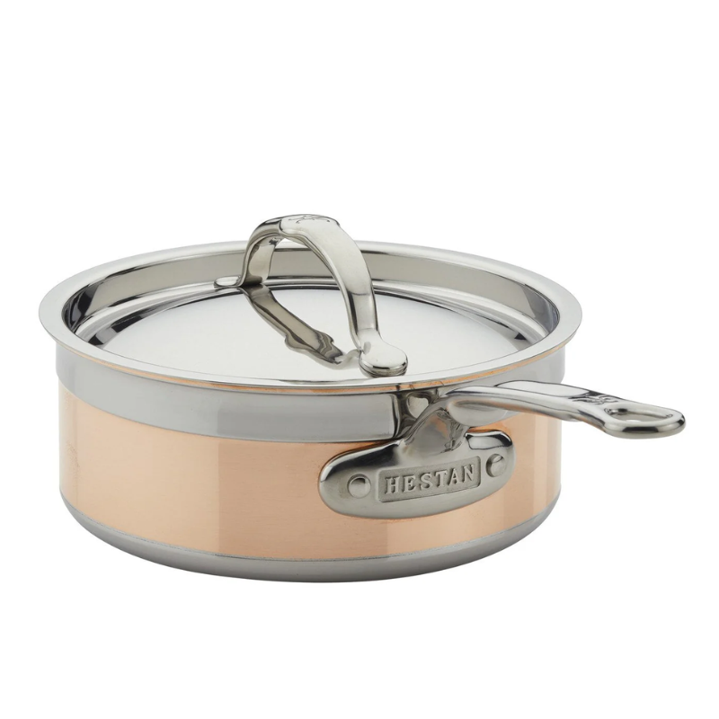 Hestan CopperBond Induction Copper Saucepan & Lid - Small, Medium, Large & Extra Large