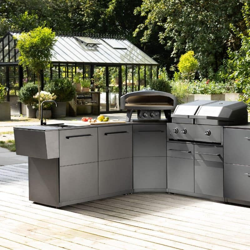 Cozze Elements 110 Stainless Steel Sink Module with Worktop