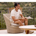 Cane-line Coast Lounge Chair with Swivel