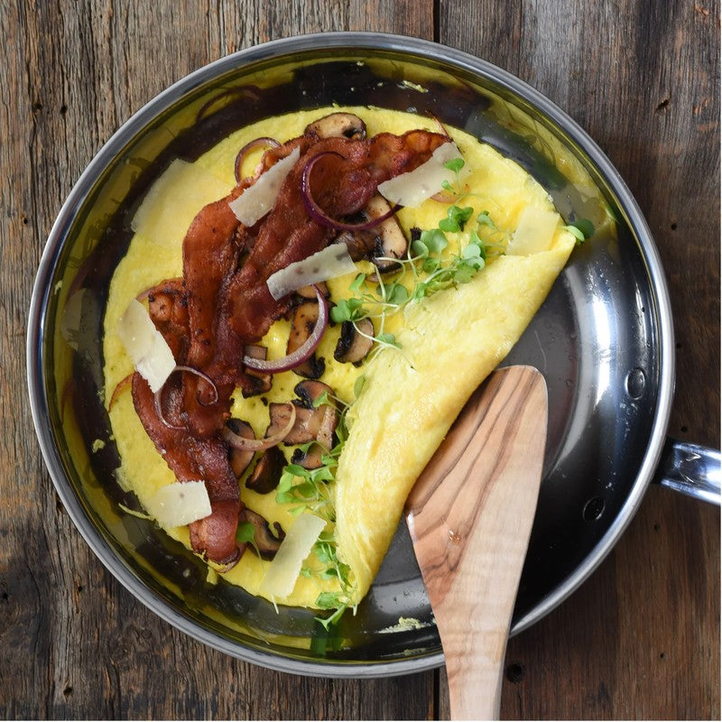 Hestan NanoBond Titanium Stainless Steel Frying Pan