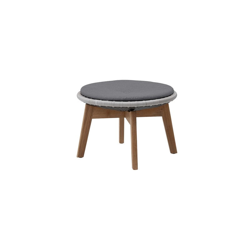 Cane-line Peacock Side Table/Footstool