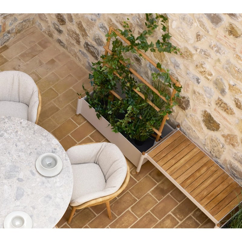 Sticks Bench with Planter