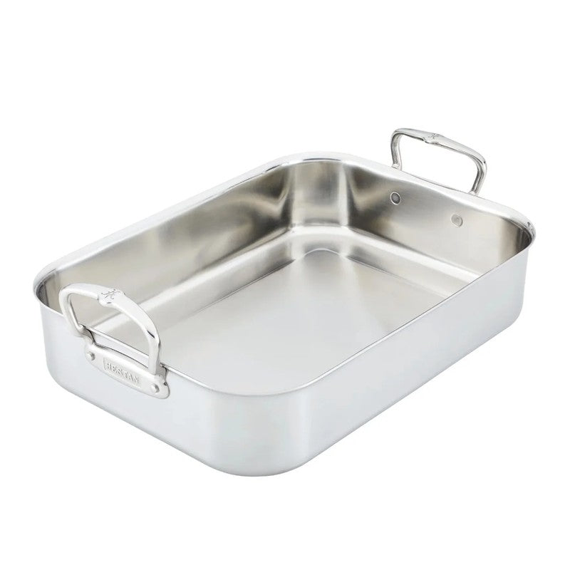 Hestan ProBond Classic Stainless Steel Roasting Pan with Rack