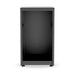 Cozze Elements Zinc-Plated Steel Outdoor Kitchen Fridge Module, Matte Black