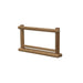 Sticks Platform Arm-/Backrest in Teak or Powder-Coated Aluminium