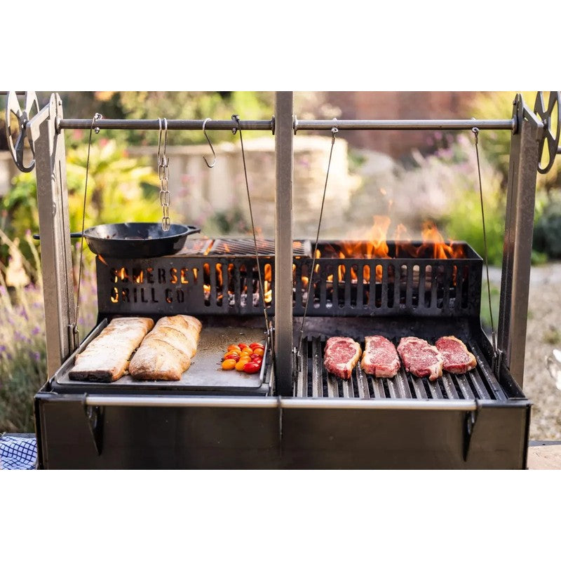 Somerset Grills Grande Argentinian Grill, Gunmetal