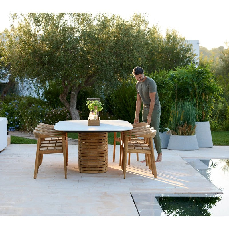 Cane-line Mellow Dining Table, Large Oval