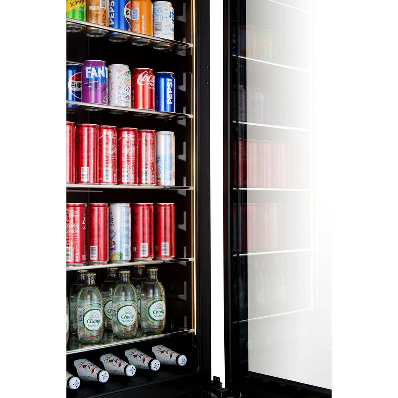 CELLA WBV122S Wine & Beverage Combination, Black