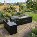 Fontana Ignes Stainless Steel Outdoor Kitchen with 5 Burner Grill, Hob, Sink, Fridge & Storage