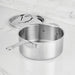 Hestan ProBond Luxe Stainless Steel Saucepan with Lid