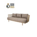 Cane-line Sense 3-Seater Sofa with AirTouch Cushions