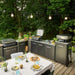 Cozze Outdoor Kitchen 180 Stainless Steel Outdoor Kitchen Unit