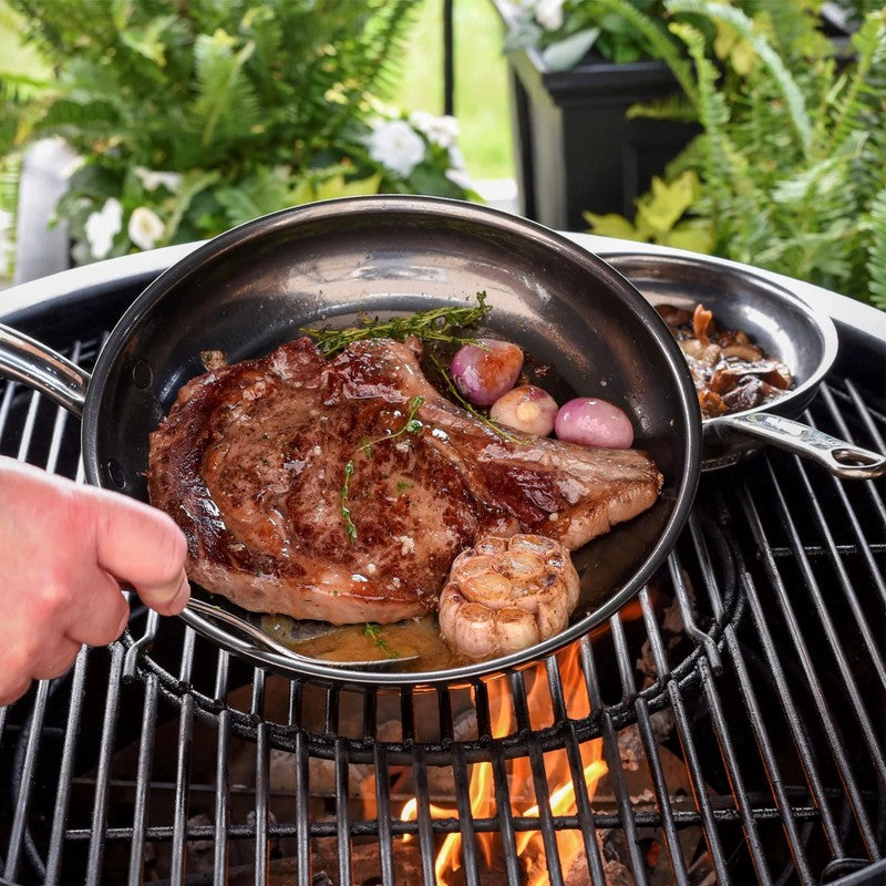 Hestan NanoBond Titanium Stainless Steel Frying Pan