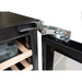 Dunavox NOBLE-32.TO Dual Zone 33 Bottle Fully Integrated Wine Cooler