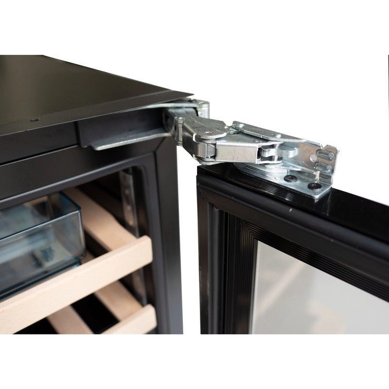 Dunavox NOBLE-32.TO Dual Zone 33 Bottle Fully Integrated Wine Cooler