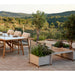 Sticks Bench with 2 Planters