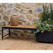 Sticks Bench with Planter