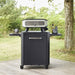 Cozze Rotate Gas Pizza Oven 17", Cordierite, White & Black