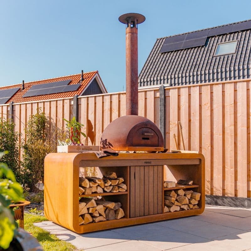 Adezz Forno Dome Corten Steel Pizza Oven