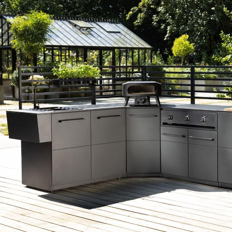 Cozze Elements 110 Stainless Steel Sink Module with Worktop