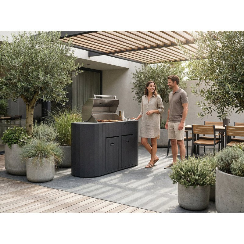 Q-boo OVO GS Dekton Modular Outdoor Kitchen with Grilling Accessories