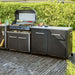 Cozze Outdoor Kitchen 120 Stainless Steel Work Station, 120cm