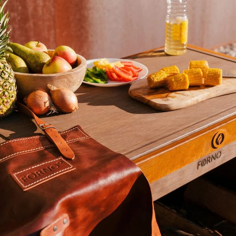 Adezz Forno Corten Steel Outdoor Kitchen Station