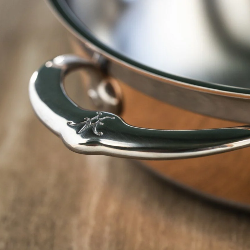 Hestan CopperBond Induction Copper Essential Pans - Medium (3.3L) & Large (4.7L)