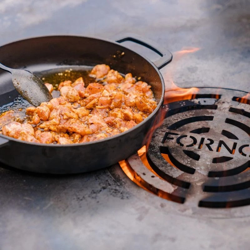 Adezz Forno Seare Halo Piezo Steel Gas Plancha Grill