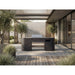 Q-boo OVO GL Dekton Outdoor Kitchen with Sink & Cover