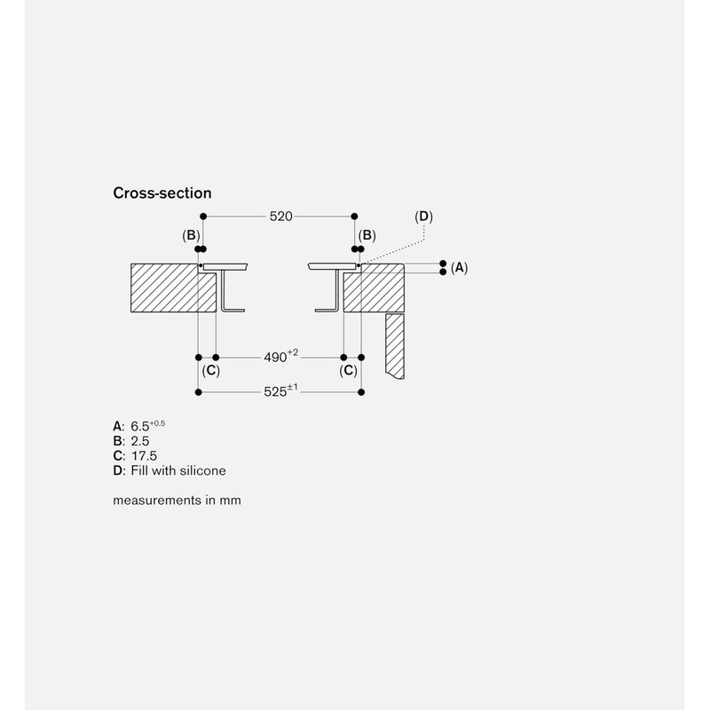 Gaggenau 400 Series CX492101 90cm Induction Hob, Black