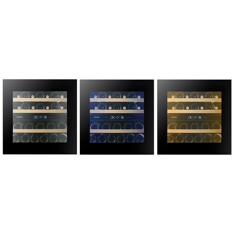 Dunavox NOBLE-109.TO Dual Zone 109 Bottle Fully Integrated Wine Cooler