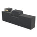 Cozze Elements Modular Outdoor Kitchen with Quattro 900 Grill & Storage, Matte Black