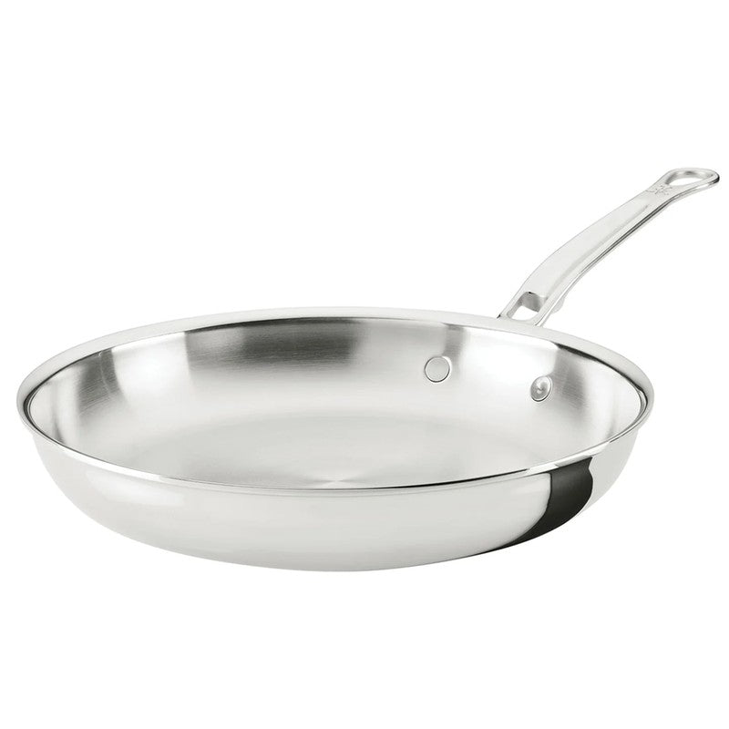 Hestan ProBond Luxe Stainless Steel Frying Pan, Mirror-Polished