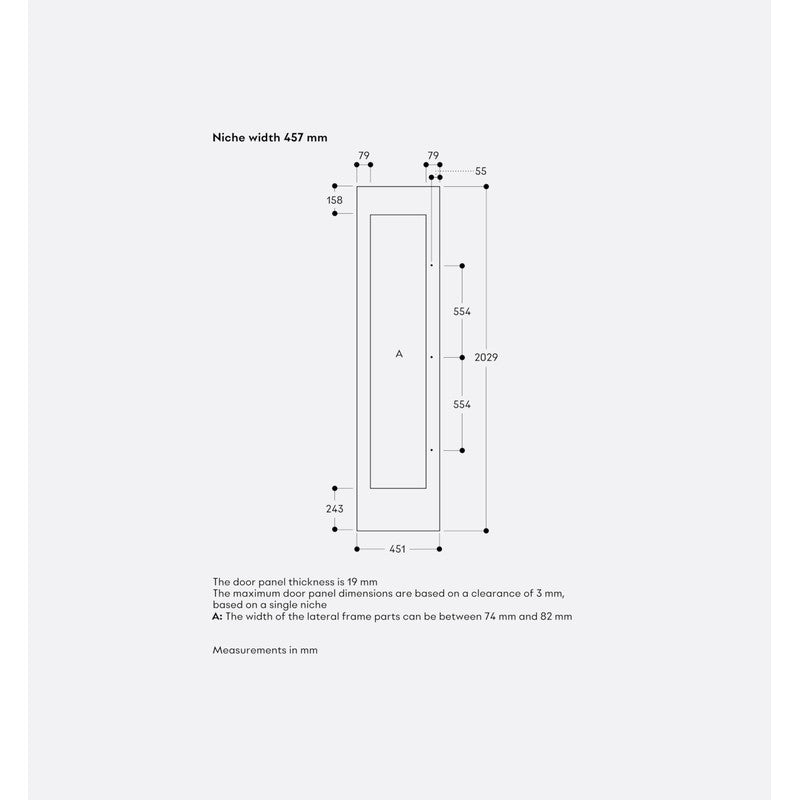 Gaggenau Vario Expressive Series RVW467170 45.7cm Fully Integrated Wine Storage, Oak & Anthracite Aluminium