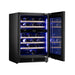 Dunavox FLOW-41 41 Bottle Fully Integrated Wine Cooler, 88cm Height