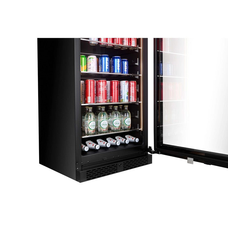 CELLA WBV122S Wine & Beverage Combination, Black