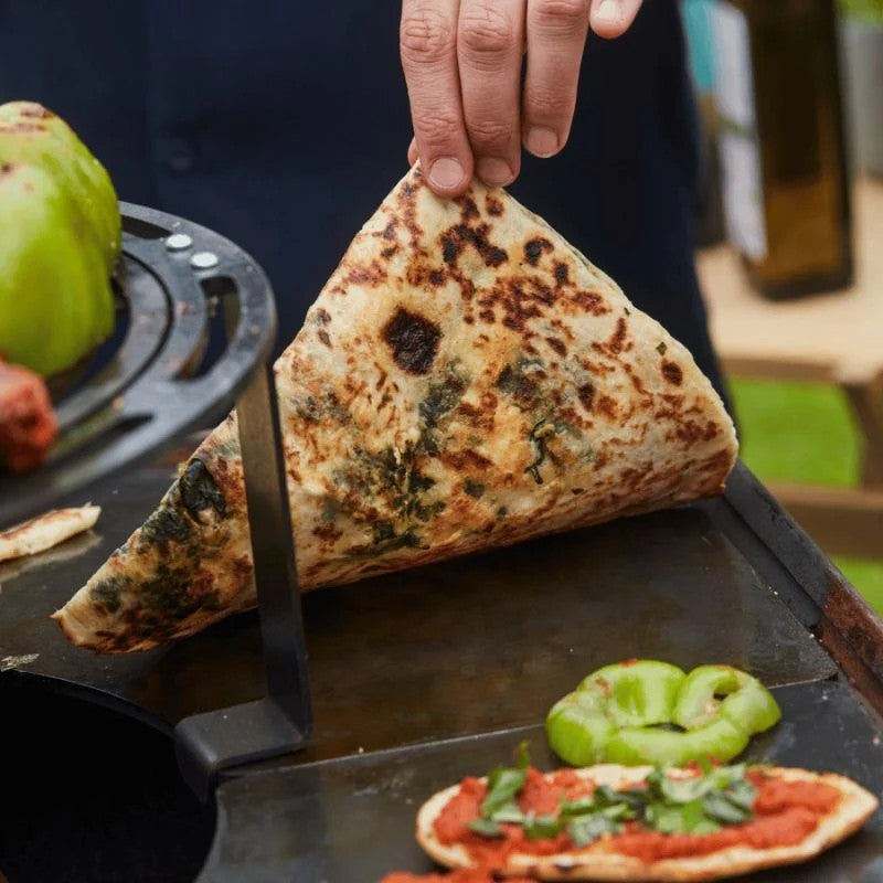 Barbecook Nestor Original Wood Corten Steel Plancha Grill