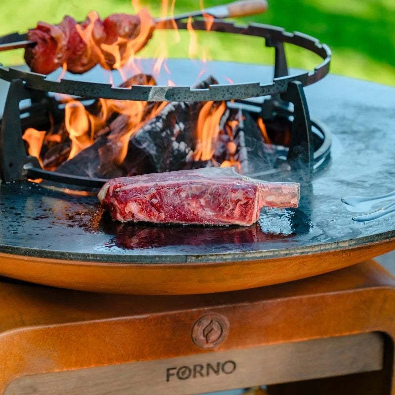 Adezz Forno Seare Halo Corten Steel Plancha Grill