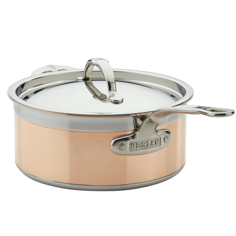 Hestan CopperBond Copper Saucepan with Lid