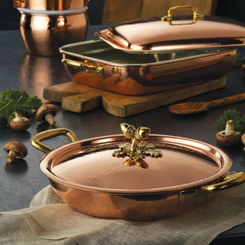 The Cotswold Cooking Company Serving Frying Pan with Lid, 28cm