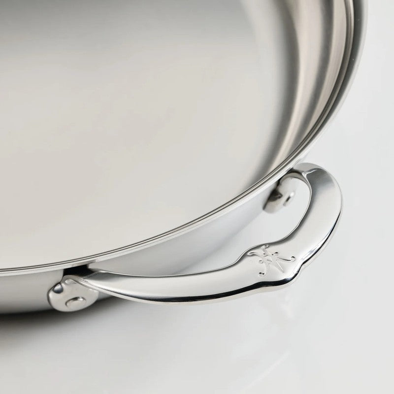 Hestan Provisions Stainless Steel Oval Gratin Dish, Mirror-Polish Finish