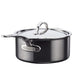 Hestan NanoBond Titanium & Stainless Steel Saucepan with Lid, 22cm