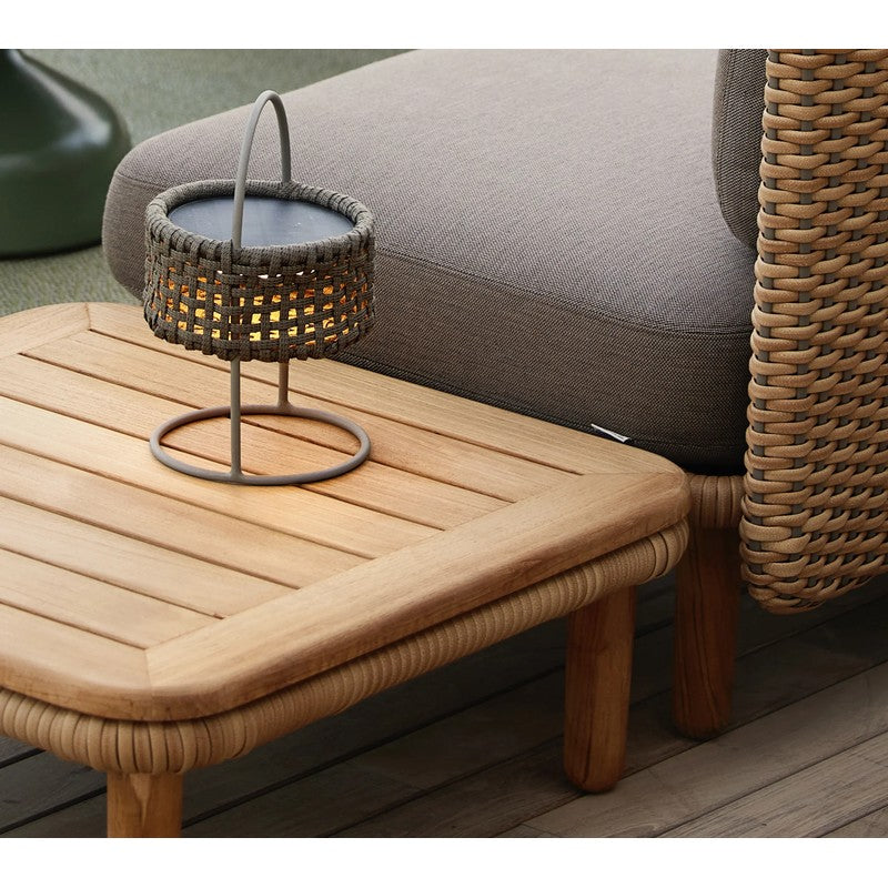Cane-line Arch Coffee Table with Teak Table Top