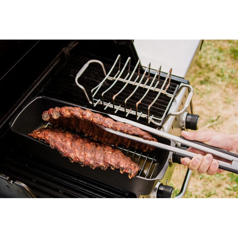 Broil King Rib Roaster Heavy Duty Cast Iron