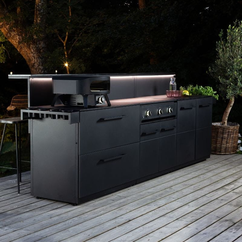 Cozze Combo 900 Enamelled Cast Iron Gas Grill