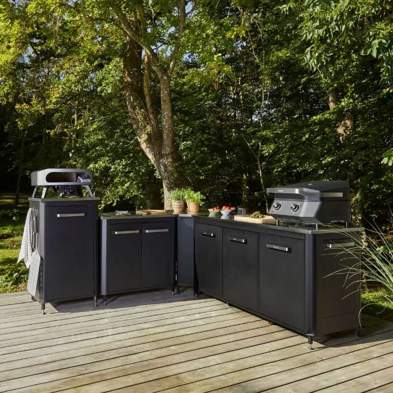 Cozze Outdoor Kitchen 60 Stainless Steel Pizza Oven Table